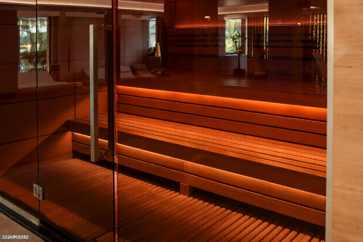 Sauna ve hamam ile entegre spa projesi akış ve konfor senaryosu